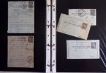 1880-1990, Collection de plus 1000 entiers postaux