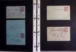 1880-1990, Collection de plus 1000 entiers postaux