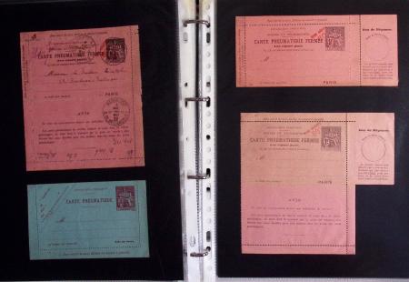 1880-1990, Collection de plus 1000 entiers postaux