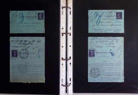 1880-1990, Collection de plus 1000 entiers postaux