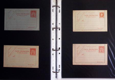 1880-1990, Collection de plus 1000 entiers postaux