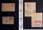 1880-1990, Collection de plus 1000 entiers postaux