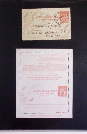 1880-1990, Collection de plus 1000 entiers postaux