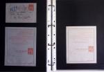 1880-1990, Collection de plus 1000 entiers postaux
