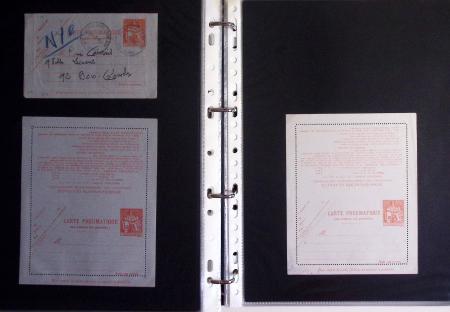 1880-1990, Collection de plus 1000 entiers postaux