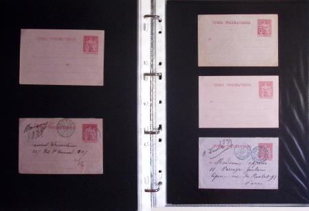 1880-1990, Collection de plus 1000 entiers postaux