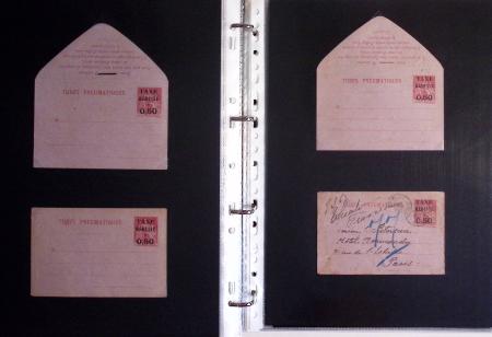 1880-1990, Collection de plus 1000 entiers postaux