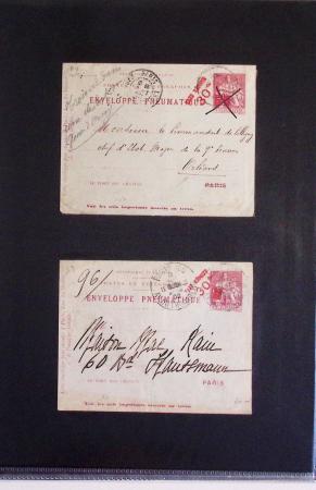 1880-1990, Collection de plus 1000 entiers postaux