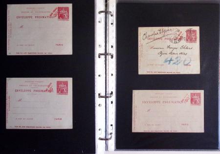 1880-1990, Collection de plus 1000 entiers postaux