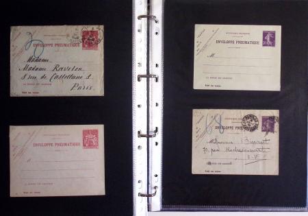 1880-1990, Collection de plus 1000 entiers postaux