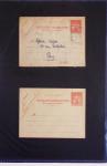 1880-1990, Collection de plus 1000 entiers postaux