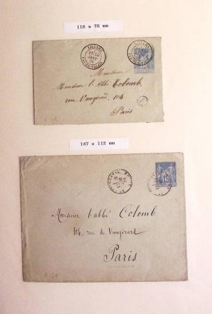 1880-1990, Collection de plus 1000 entiers postaux