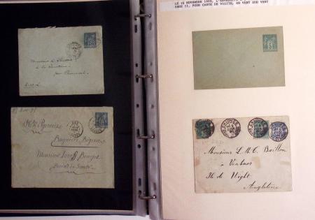 1880-1990, Collection de plus 1000 entiers postaux