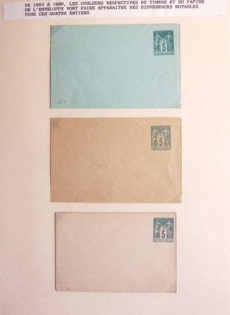 1880-1990, Collection de plus 1000 entiers postaux