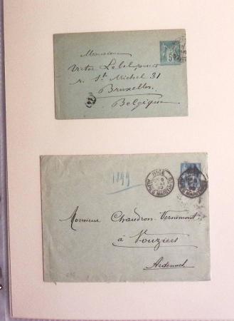 1880-1990, Collection de plus 1000 entiers postaux