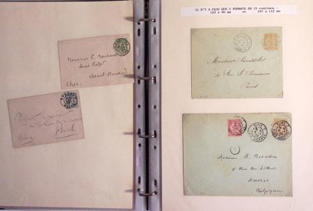 1880-1990, Collection de plus 1000 entiers postaux