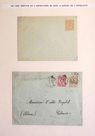 1880-1990, Collection de plus 1000 entiers postaux