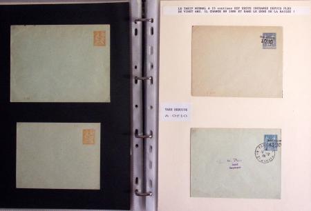 1880-1990, Collection de plus 1000 entiers postaux