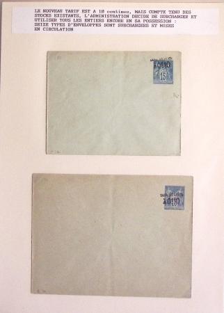 1880-1990, Collection de plus 1000 entiers postaux