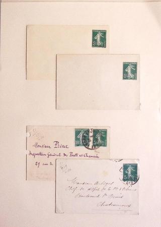 1880-1990, Collection de plus 1000 entiers postaux