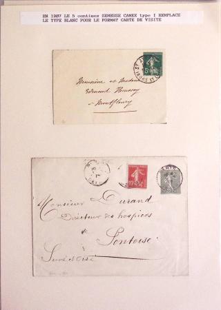 1880-1990, Collection de plus 1000 entiers postaux