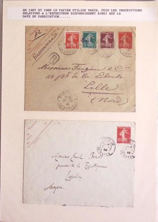 1880-1990, Collection de plus 1000 entiers postaux