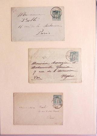 1880-1990, Collection de plus 1000 entiers postaux