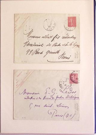 1880-1990, Collection de plus 1000 entiers postaux