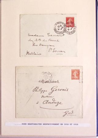1880-1990, Collection de plus 1000 entiers postaux