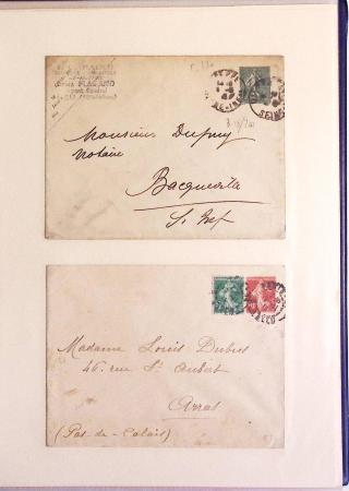 1880-1990, Collection de plus 1000 entiers postaux