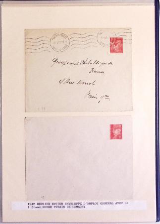 1880-1990, Collection de plus 1000 entiers postaux
