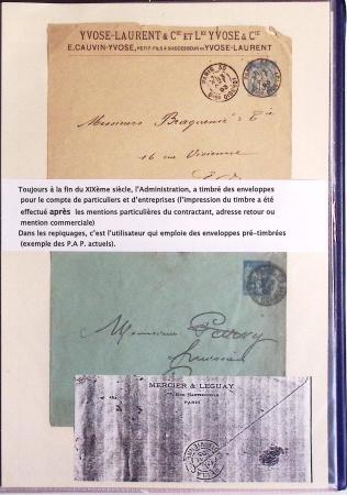 1880-1990, Collection de plus 1000 entiers postaux