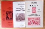 BIBLIOTHEQUE 1958-2016, Lot de documentation philatélique