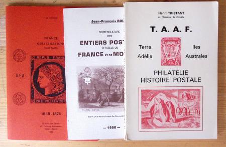 BIBLIOTHEQUE 1958-2016, Lot de documentation philatélique