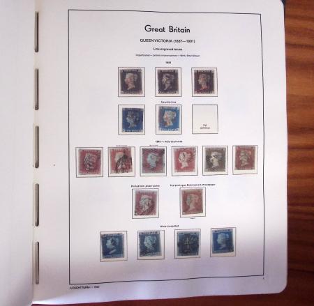 1840-1979, Mint and used collection in two Lighthouse
