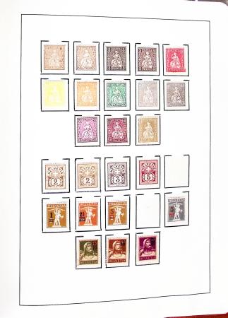 1850-1980, Collection de neufs et d'oblitérés en deux