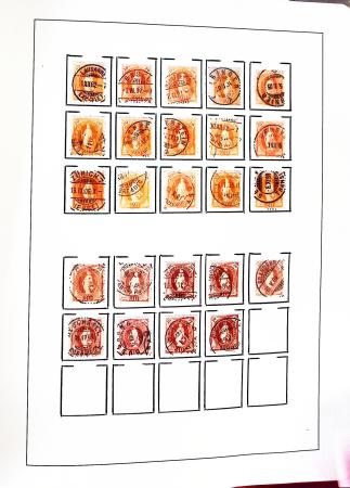 1850-1980, Collection de neufs et d'oblitérés en deux
