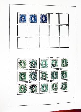 1850-1980, Collection de neufs et d'oblitérés en deux