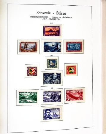 1850-1980, Collection de neufs et d'oblitérés en deux