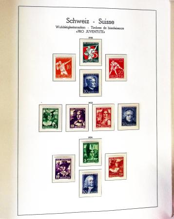 1850-1980, Collection de neufs et d'oblitérés en deux