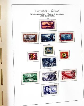 1850-1980, Collection de neufs et d'oblitérés en deux