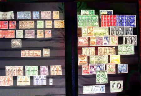 1841-1960 GB & Empire collection in eight stockbooks