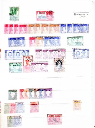 1841-1960 GB & Empire collection in eight stockbooks