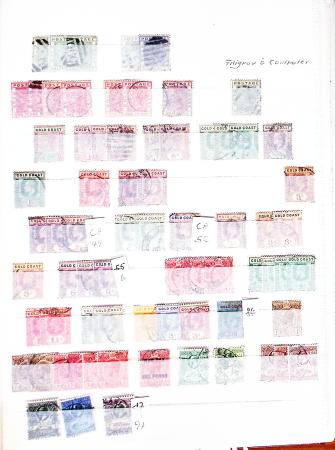 1841-1960 GB & Empire collection in eight stockbooks