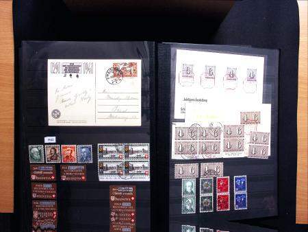 1843-1945 Gut ausgebaute Studien-Sammlung Schweiz in