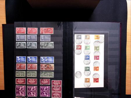1843-1945 Gut ausgebaute Studien-Sammlung Schweiz in