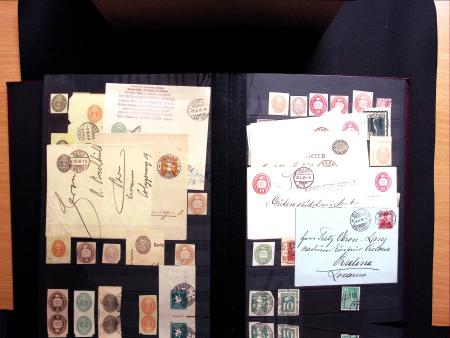 1843-1945 Gut ausgebaute Studien-Sammlung Schweiz in