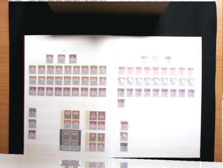 1843-1945 Gut ausgebaute Studien-Sammlung Schweiz in