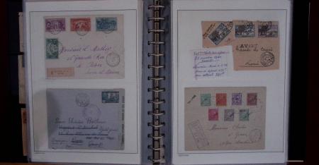 1875-1957, Jolie collection de +40 lettres dont càd