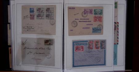 1875-1957, Jolie collection de +40 lettres dont càd